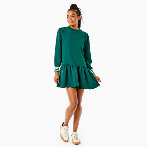 NWT ADDISON BAY Active Crepe Vine Dress - Picture 4 of 8